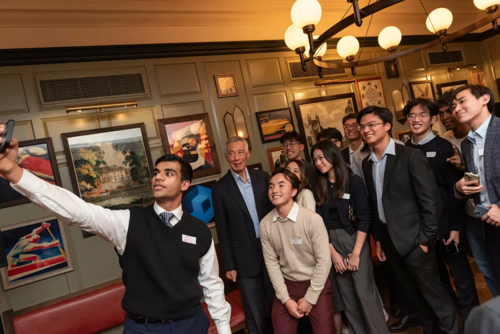Singapore SM Lee Hsien Loong at Cambridge University