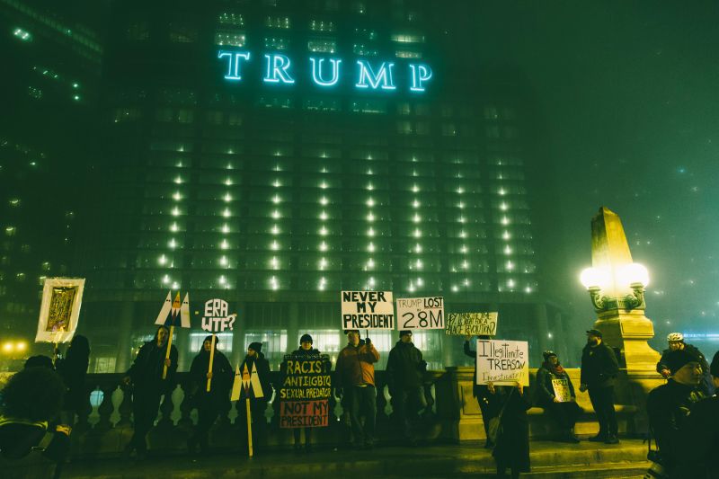 Protests erupt across USA following Donald Trump’s victory in Presidential polls