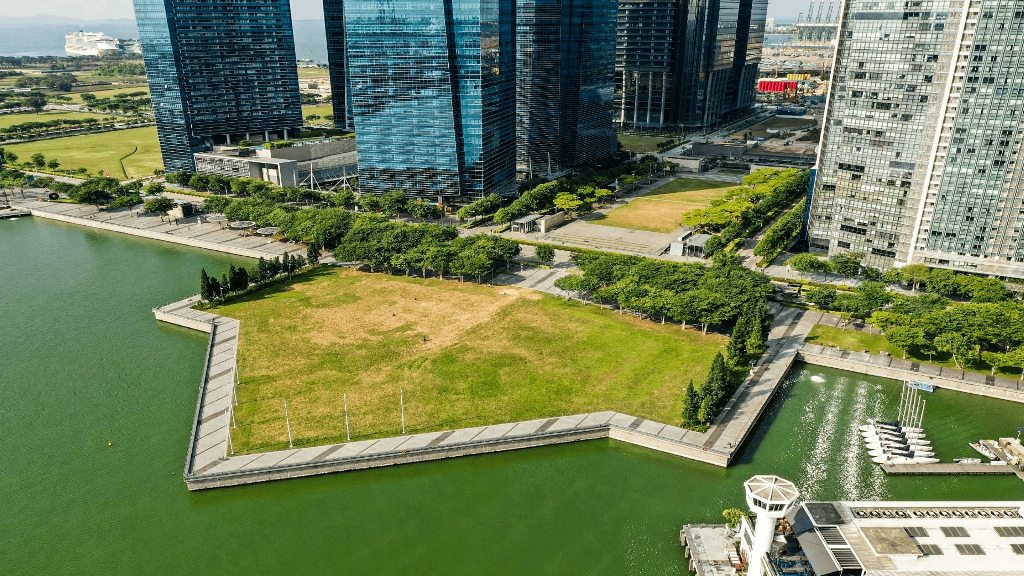 The inaugural World Christmas Market Singapore will take place at The Promontory at Marina Bay. Photo courtesy: Venuexplorer