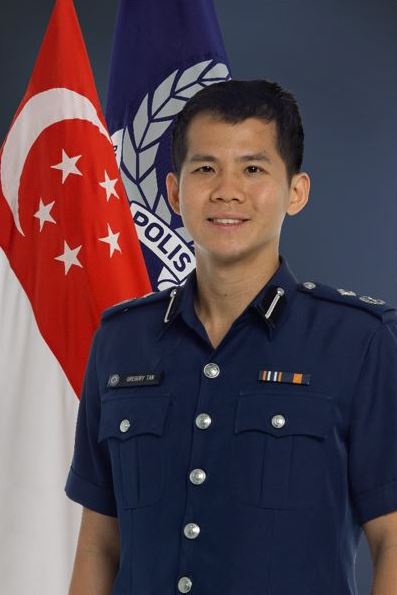 Director of Operations Department, Senior Assistant Commissioner Gregory Tan. Photo courtesy: www.police.gov.sg
