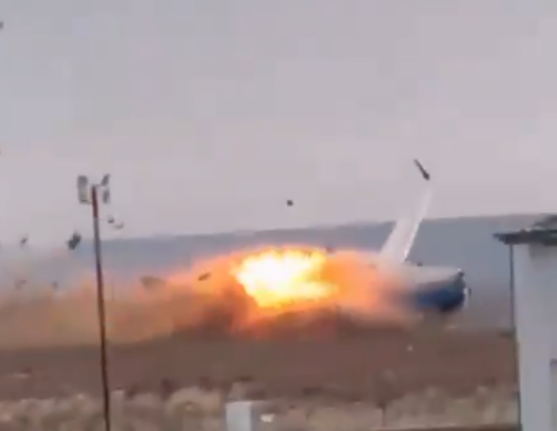 Azerbaijan Airlines flight with 67 onboard crashes in Kazakhstan, 27 survive