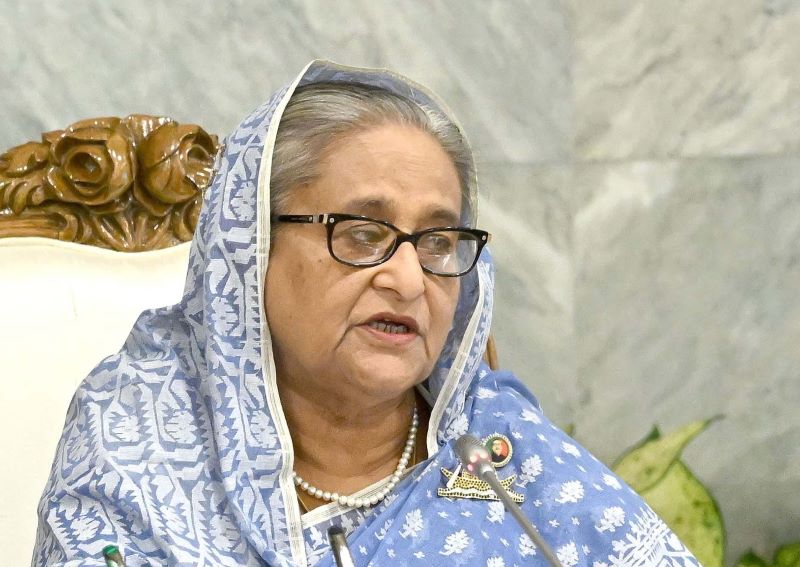 In a virtual address at an event in New York on Sunday, she claimed that there were plans to assassinate her and her sister Sheikh Rehana, just like their father Sheikh Mujibur Rahman, who was assassinated in 1975.