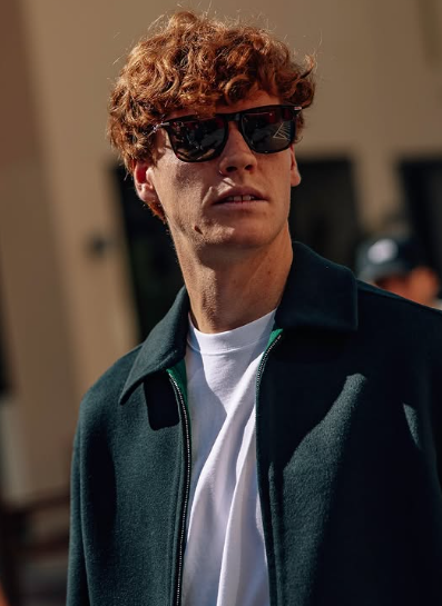 Tennis star Jannik Sinner 