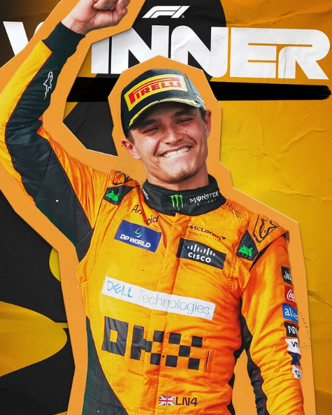 Lando Norris of Team McLaren