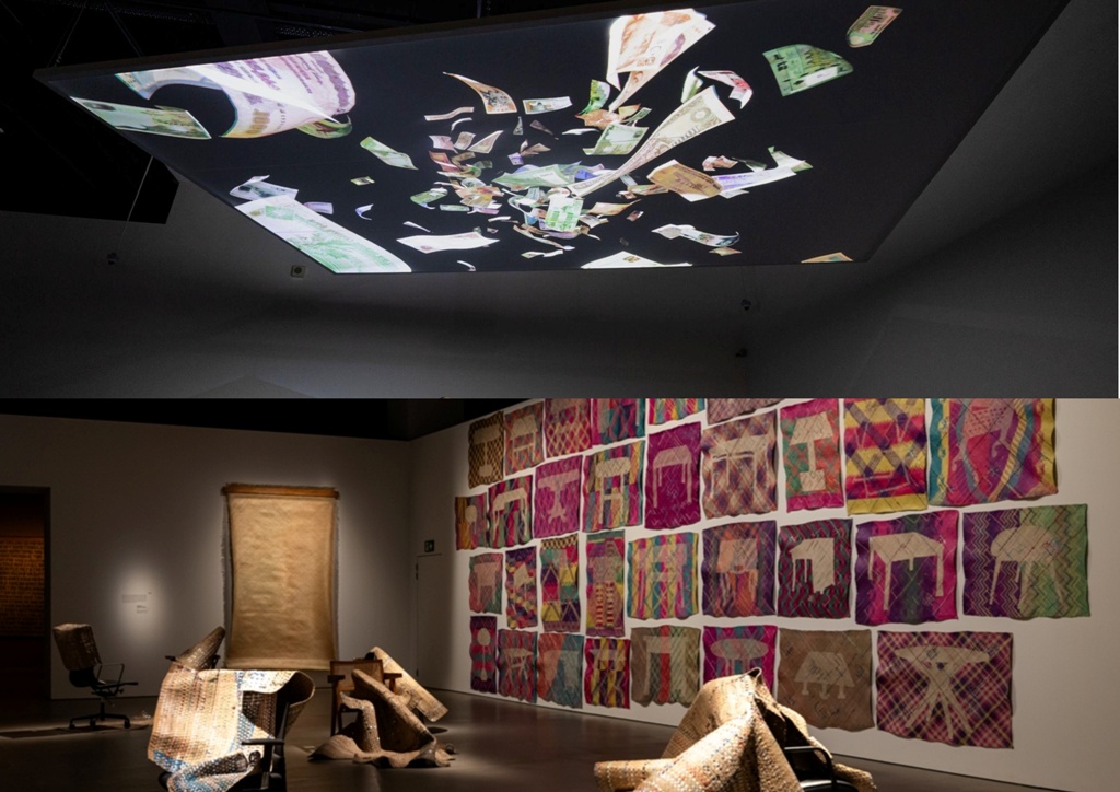 Singapore Art Museum exhibiting works of SEA Artists Yee I-Lann and Pratchaya Phinthong