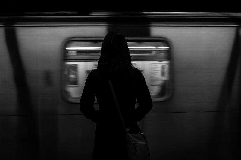 Man arrested after he sets woman on fire in New York subway train 