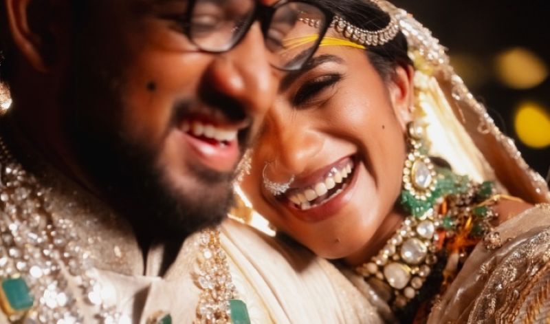 In Pics: PV Sindhu, Venkata Datta Sai set wedding goals in matching emerald and diamond jewels