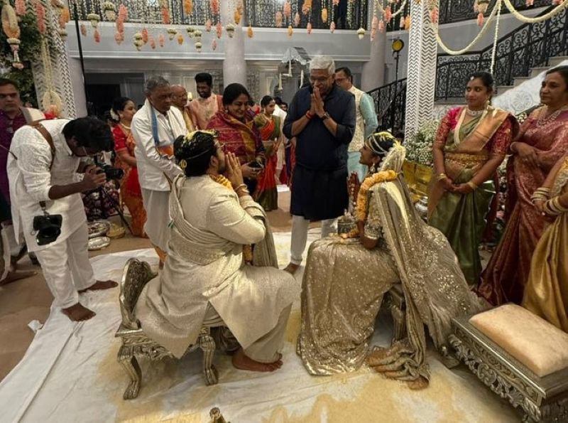 Indian badminton icon PV Sindhu marries Venkata Datta Sai in Udaipur, check out the first pictures 