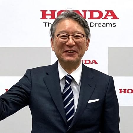 Honda CEO Toshihiro Mibe. Photo courtesy: www.instagram.com/toshihiro.mibe