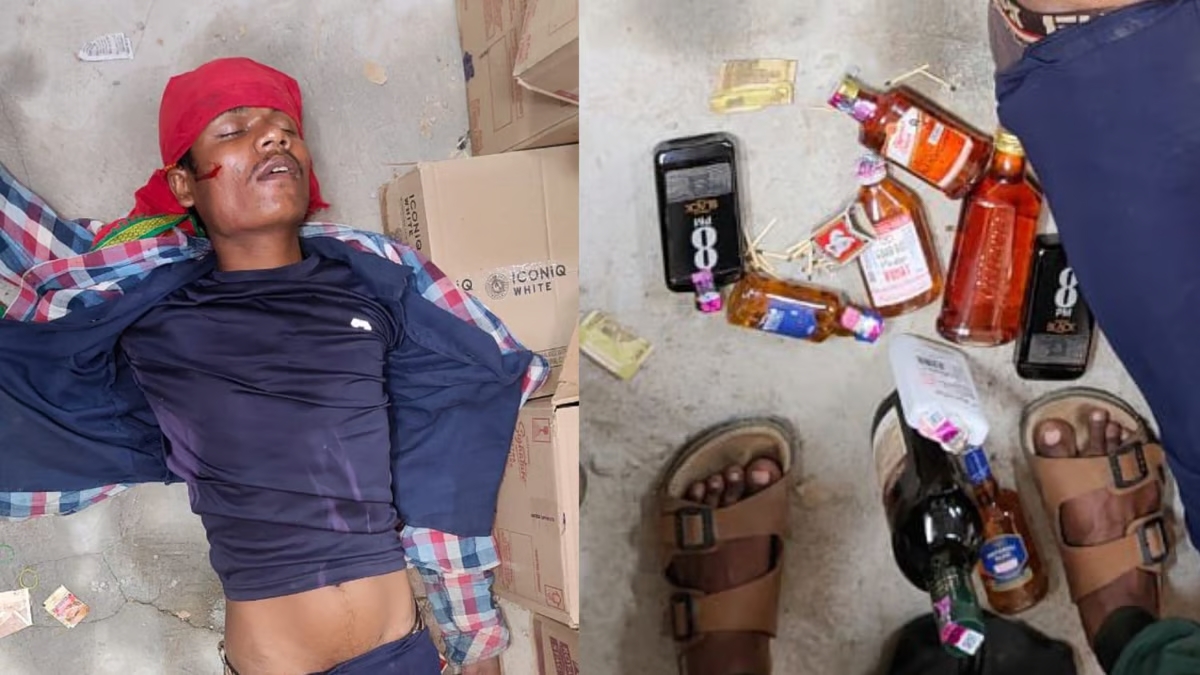 Drunk on crime: Thief falls victim to his own liquor loot in southern India