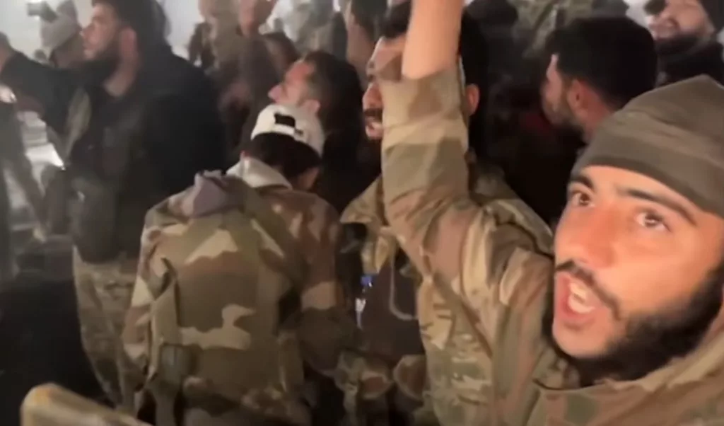 Syria is currently under the control of rebel forces. Photo courtesy: Screengrab from X