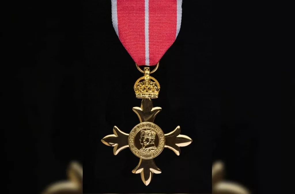 Each recipient is awarded a medal. Photo courtesy: x.com/BritishArmy