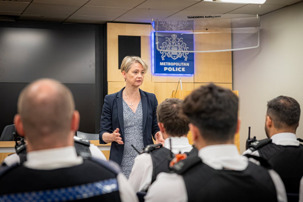 UK Home Secretary Yvette Cooper told the House of Commons on Monday that her department would be pursuing plans to include tougher measures in the Crime and Policing Bill. Photo courtesy: x.com/ukhomeoffice