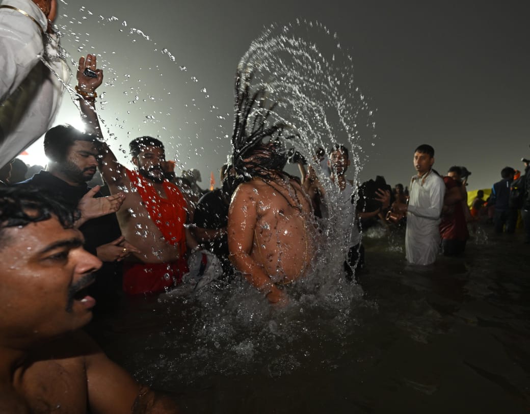 Maha Kumbh: Ten million devotees take holy dip in India seeking forgiveness for their sins