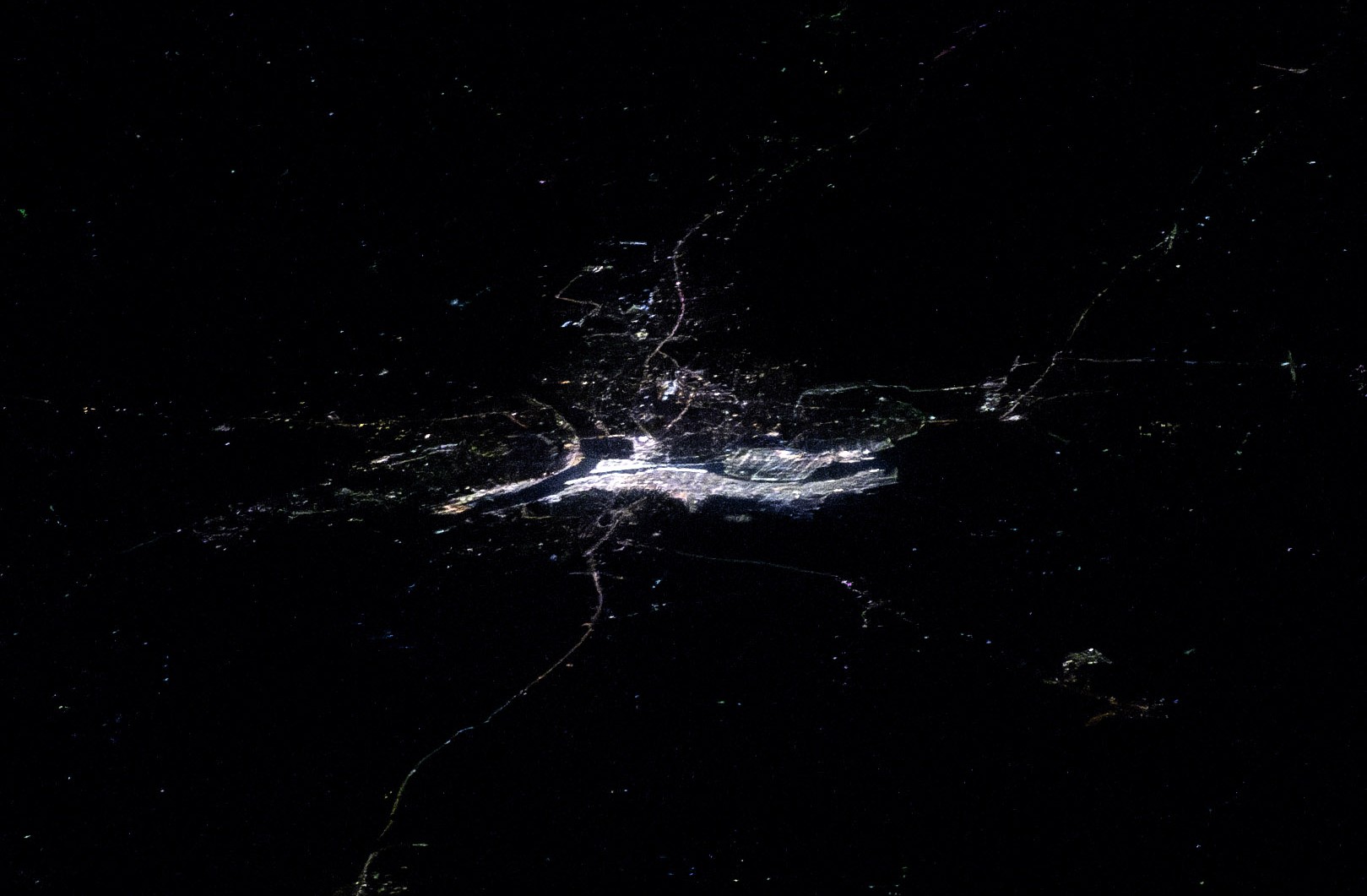 NASA astronaut shares dazzling night images of Maha Kumbh from space