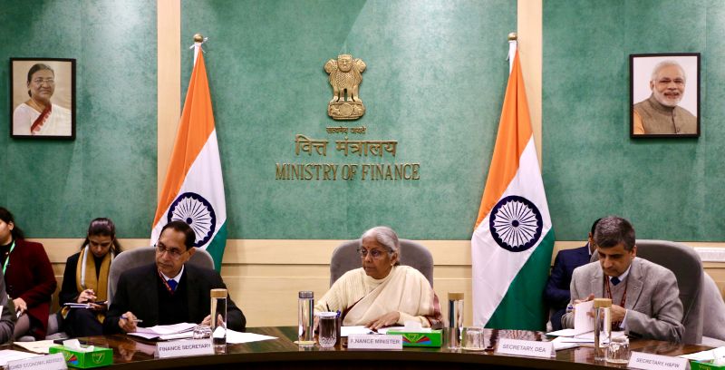 Economic Survey data shows India's GDP projected to grow at 6.3-6.8 percent for financial year 2025-26