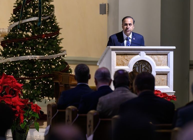 Indian-American Congressman Raja Krishnamoorthi introduced the resolution. Photo courtesy: x.com/CongressmanRaja