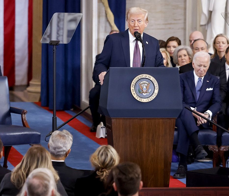 Donald Trump, who took oath as the 47th President of the US on Monday, January 20, signed an executive order to pull the country out of the Paris Climate Accord. Photo courtesy: x.com/DrSJaishankar