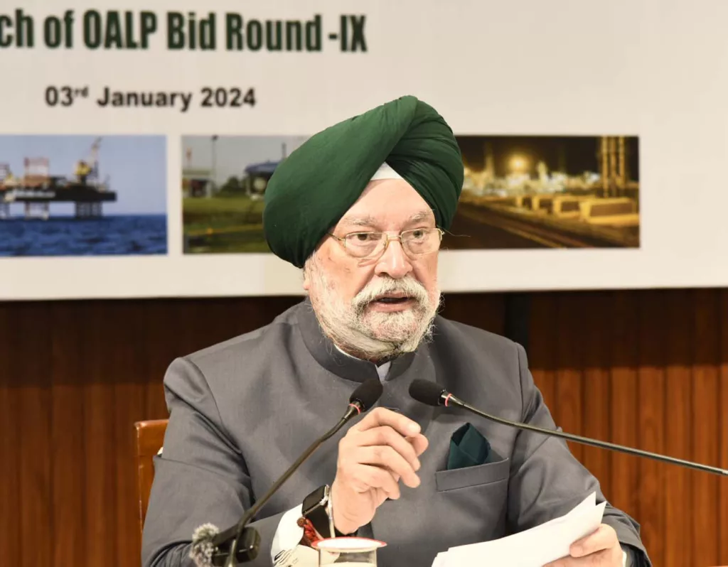 Indian minister Hardeep Singh Puri