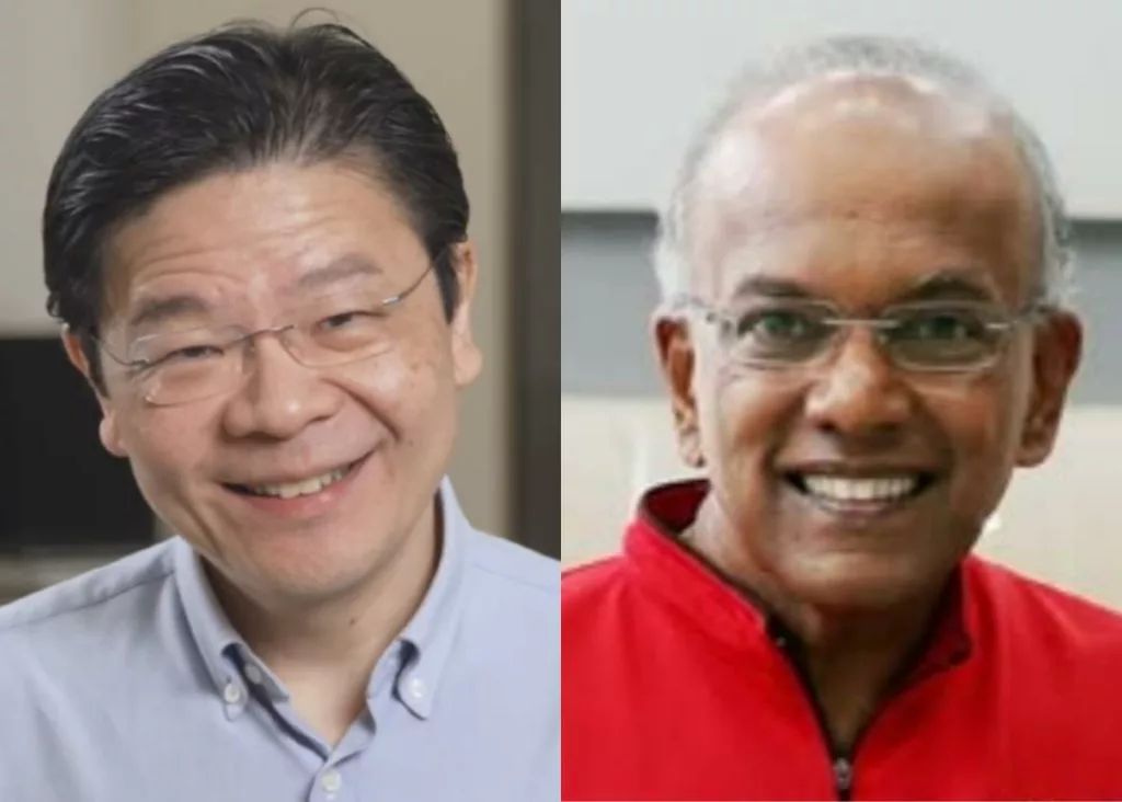 Lawrence Wong and K Shanmugam 