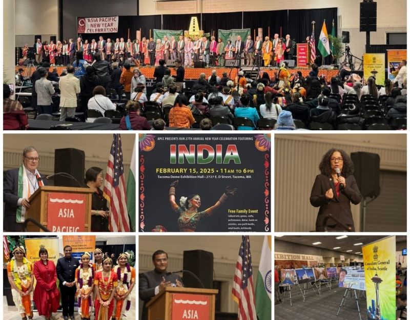 India showcased as 'Theme Country' at New Year Celebration of APCC in the USA