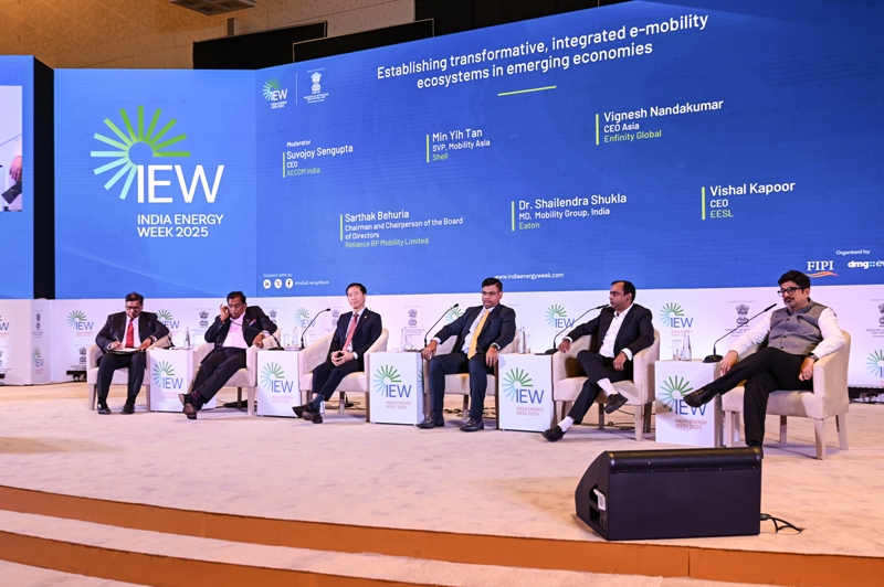 India Energy Week 2025 session on EV ecosystem