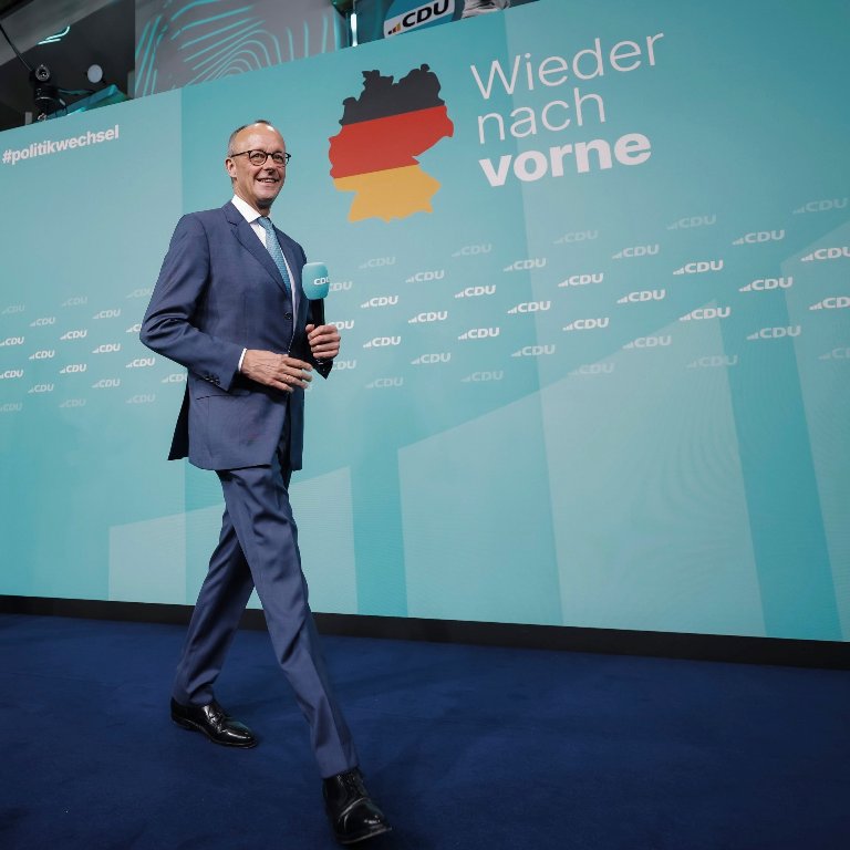 Friedrich Merz triumphs as Germany’s conservatives edge out Scholz’s Party