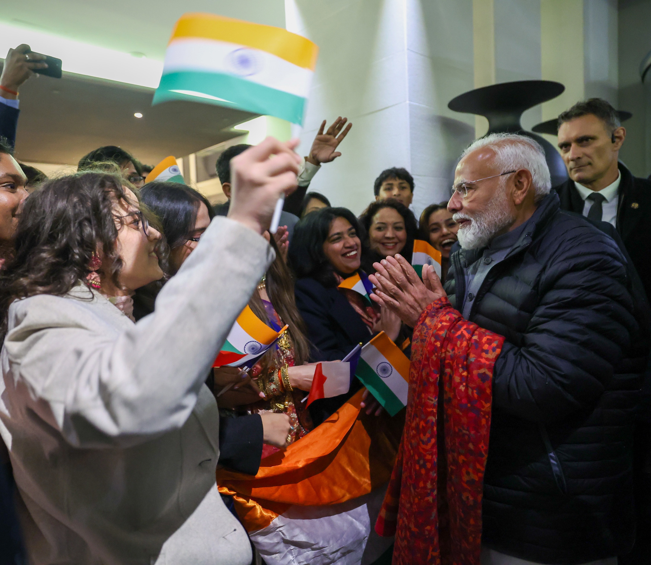 Narendra Modi reaches Marseille, remembers freedom fighter V D Savarkar’s ‘courageous escape’