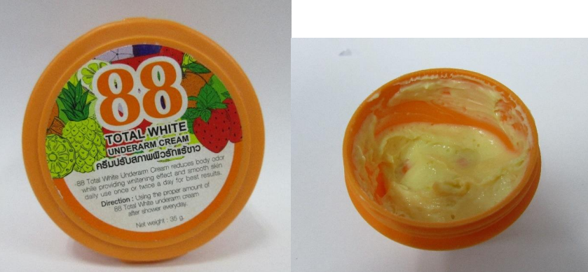 Banned cream - Singapore HSA
