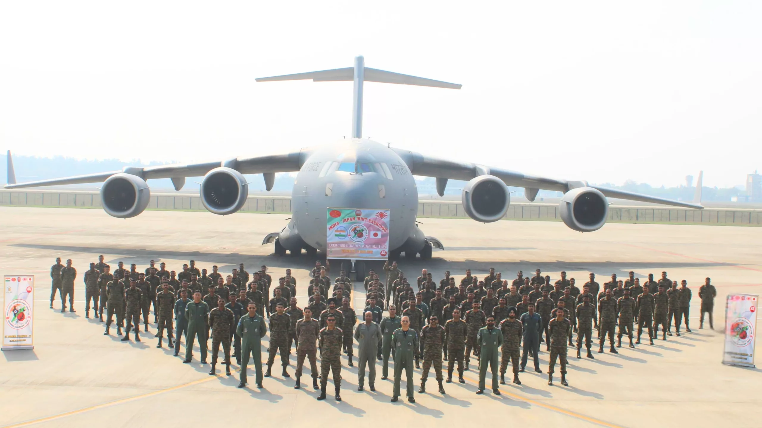 Indian Army contingent departs for Japan to participate in Exercise Dharma Guardian