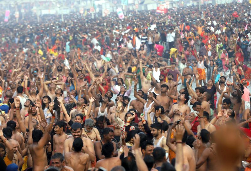 The Maha Kumbh Mela or The Great Pitcher Festival ends with the Amrit Snan on Maha Shivratri on Wednesday.