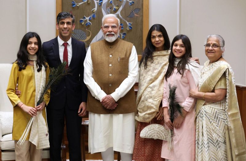 Indian PM Narendra Modi describes Rishi Sunak as a ‘great friend’ of India