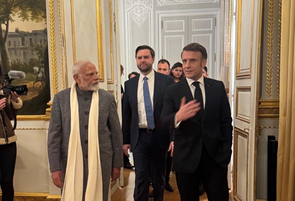 Narendra Modi meets Emmanuel Macron, US VP JD Vance ahead of AI Summit in Paris
