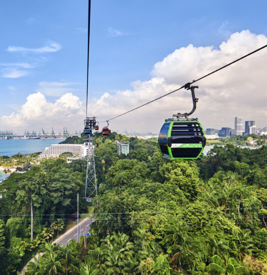 Sentosa cable car, Singapore