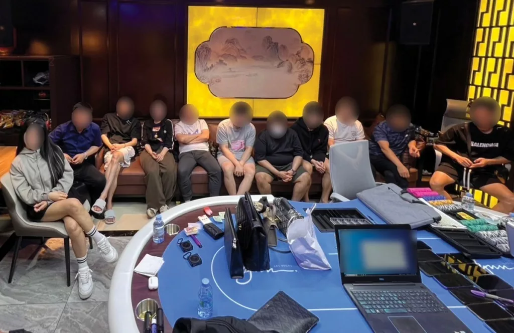 Gamblers arrested
