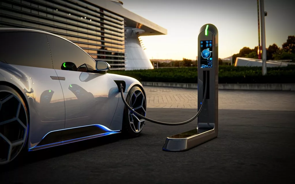 Electric vehicle charging point