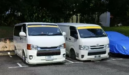 Vans used for smuggling - Singapore Customs
