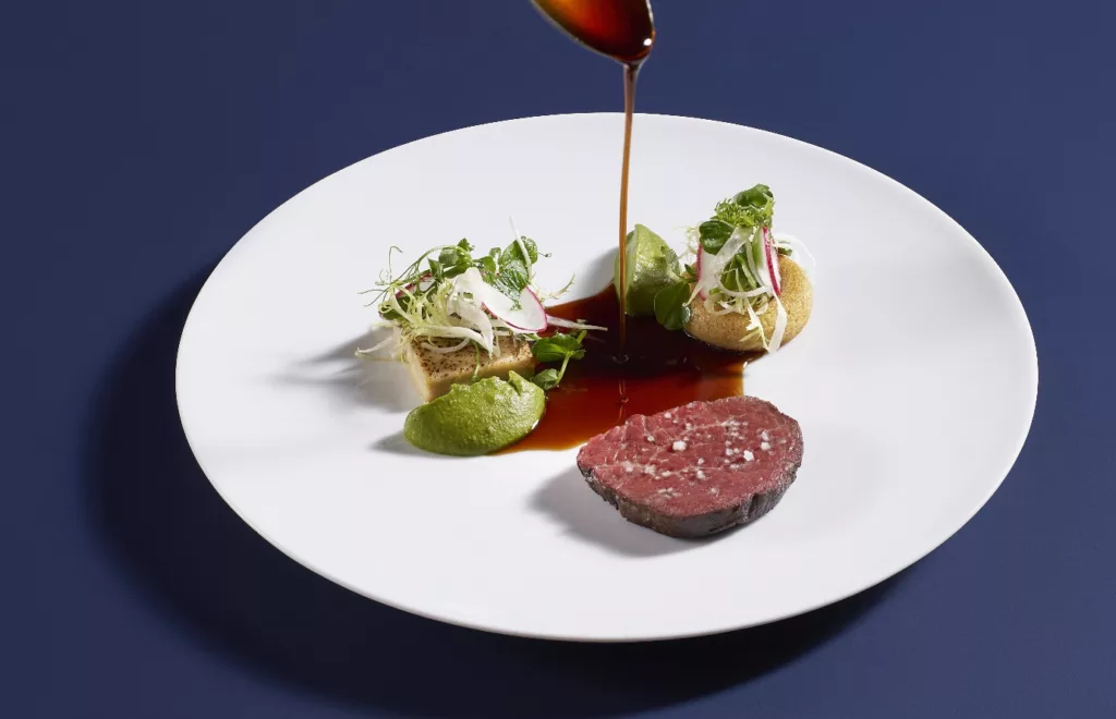 Blackmore Farm Wagyu with Bone Marrow Custard, Butcher’s Block Singapore