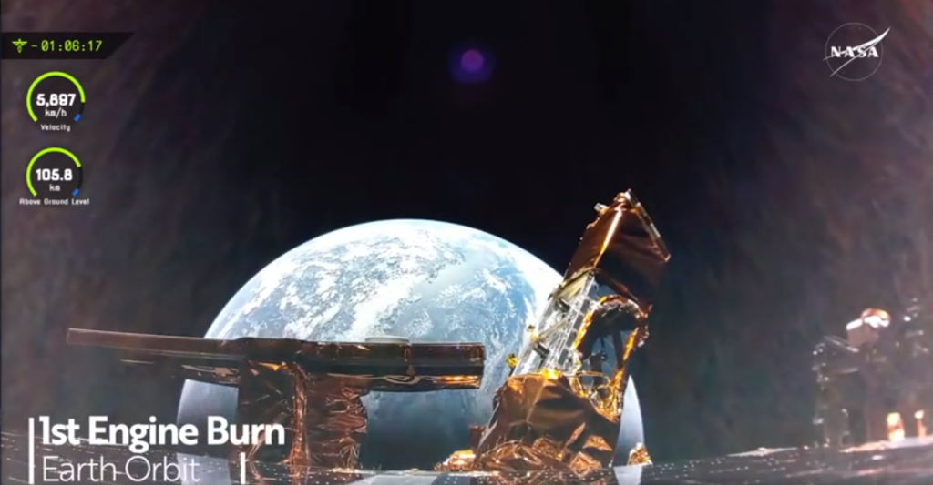 Blue Ghost lunar lander sends Earth image