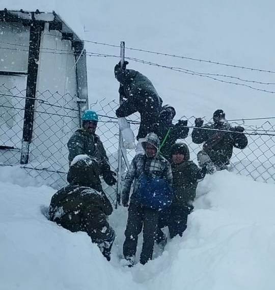 IBEX Brigade personnel extricate BRO labourers after Uttarakhand avalanche