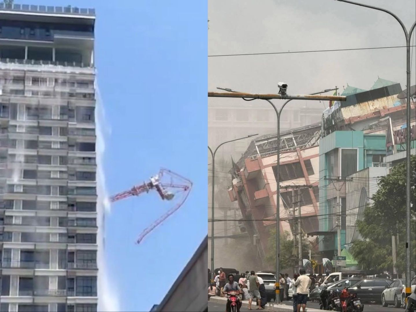 More than 150 die as 7.7 magnitude earthquake rocks Myanmar, Bangkok