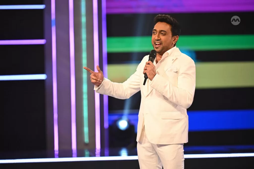 Host Vishnu M Anandh. Photo courtesy: www.instagram.com/ungalukkaga.mediacorp