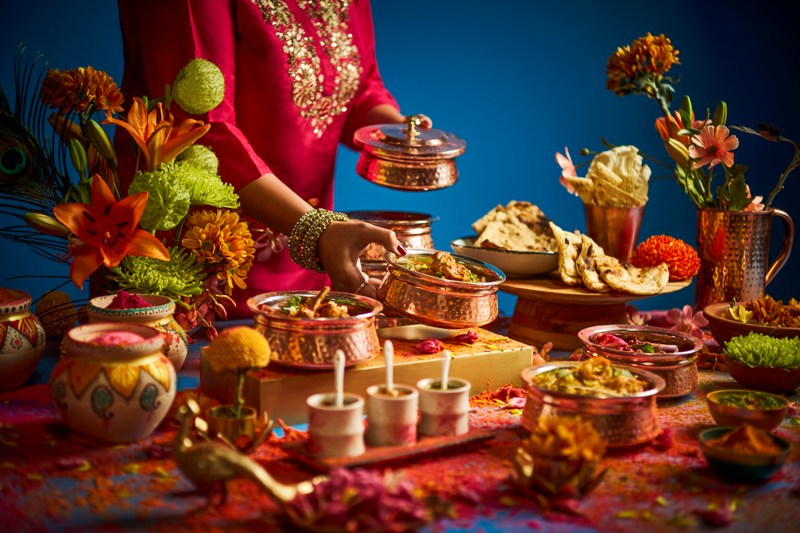 Tiffin Room, Raffles Hotel Singapore, lays out special Holi 2025 experience with innovative take on classic Indian food