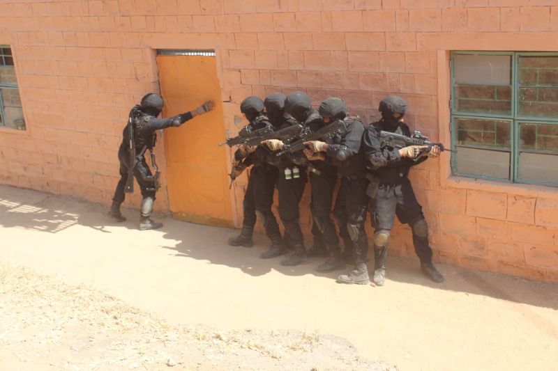 Indian Elite Commandos Participate In Exercise Desert Hunt 