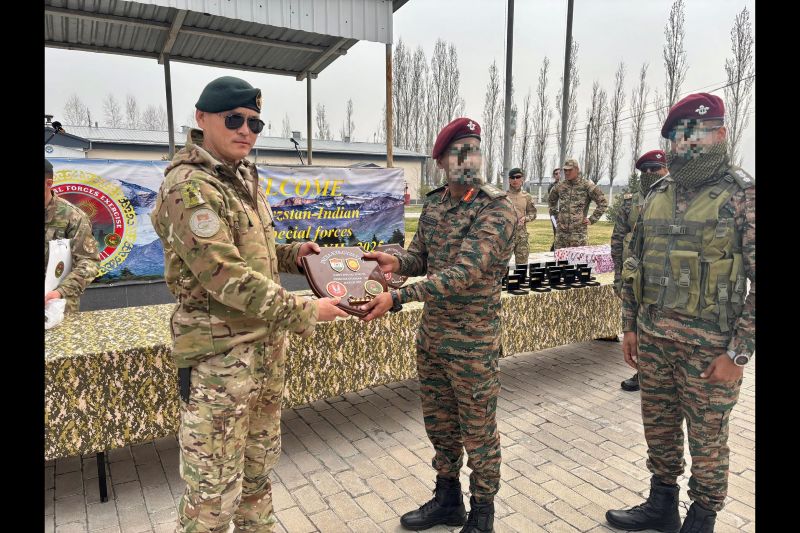 India-Kyrgyzstan Joint Special Forces Exercise Khanjar-XII concludes in Tokmok