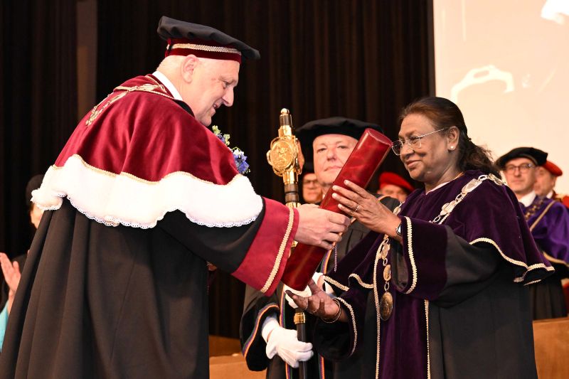 Indian President Murmu feels partnership with Slovakia will boost India’s chances to achieve USD 5 trillion economy