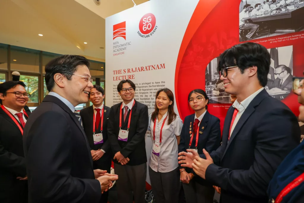 Wong S Rajaratnam Lecture attendees interaction
