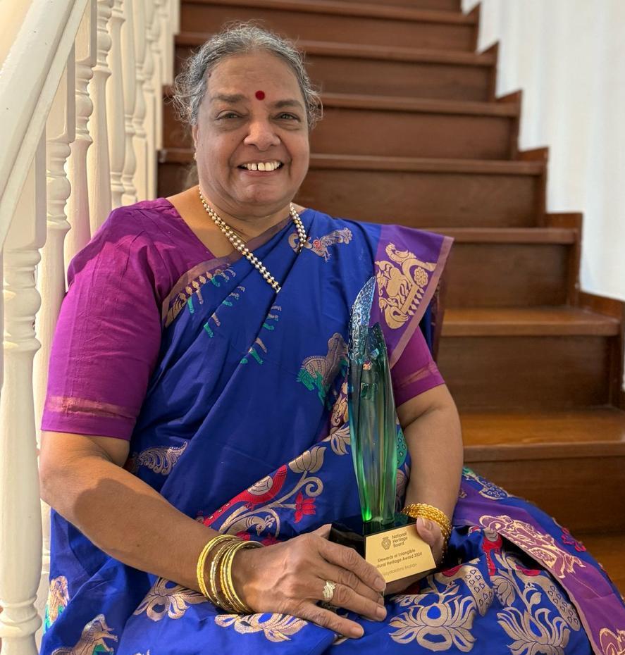 Vijayalakshmi Mohan reinvents the Indian art of rangoli for Singapore and the world