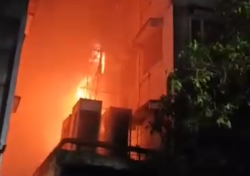 A massive fire broke out at a hotel in Central Kolkata on Friday which left 14 dead