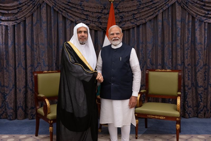Kashmir terror attack: Muslim World League chief meets PM Modi, condemns killing of ‘innocent lives’